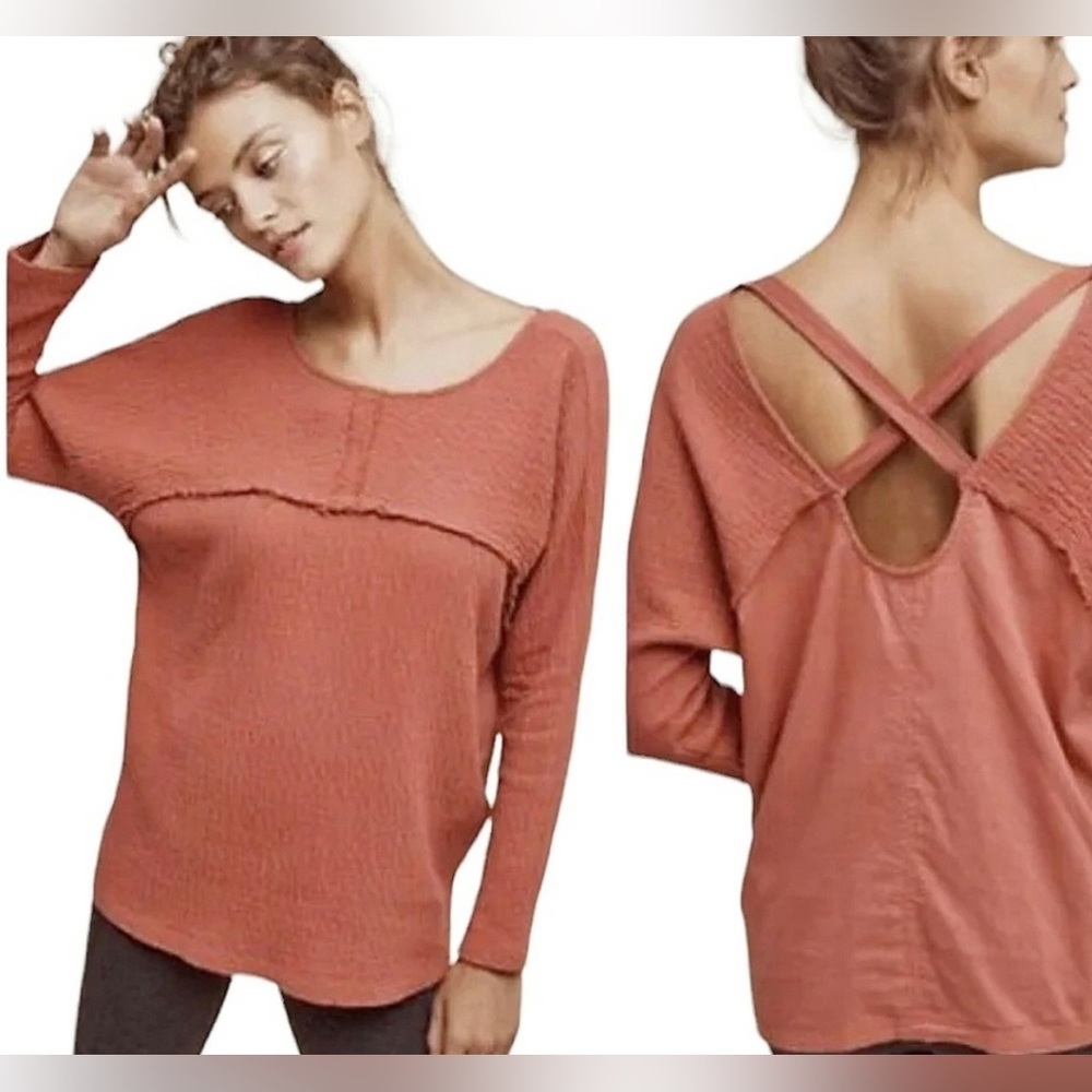 Saturday Sunday Anthropologie Aurelia
Gauze Cross Back Top Women’s XS